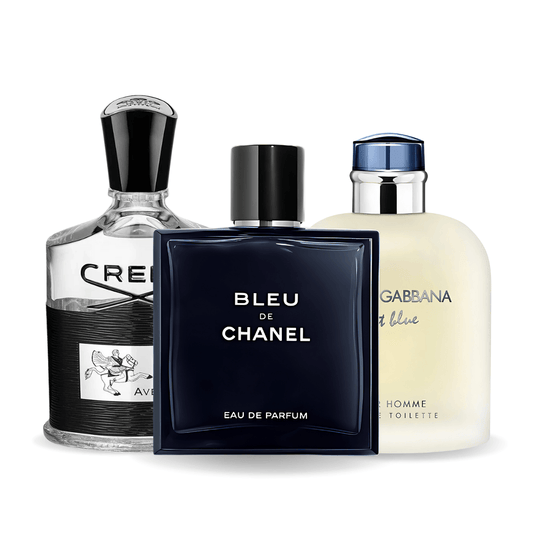 Combo 3 perfumes | Bleu de Chanel, Creed Aventus, Light Blue Dolce Gabbana 100ml
